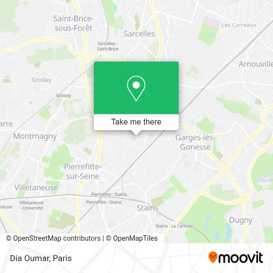 Dia Oumar map