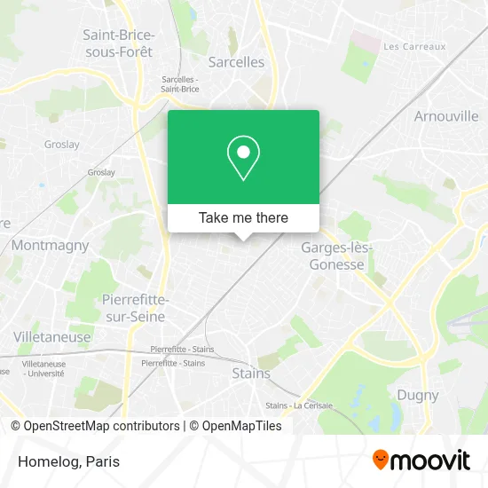 Homelog map
