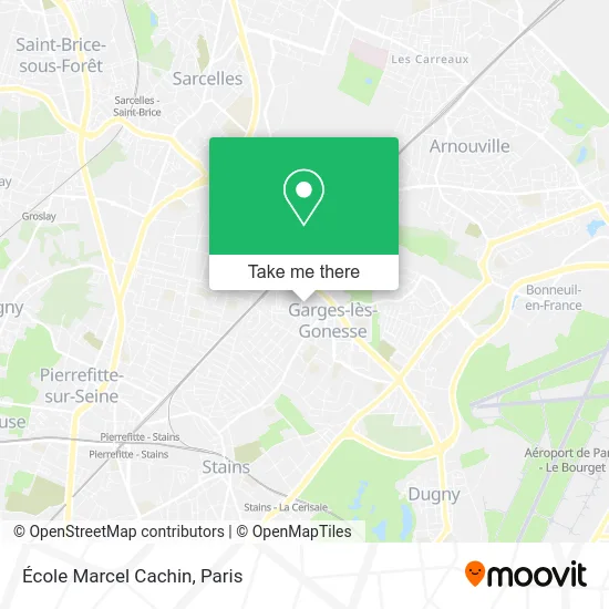 École Marcel Cachin map