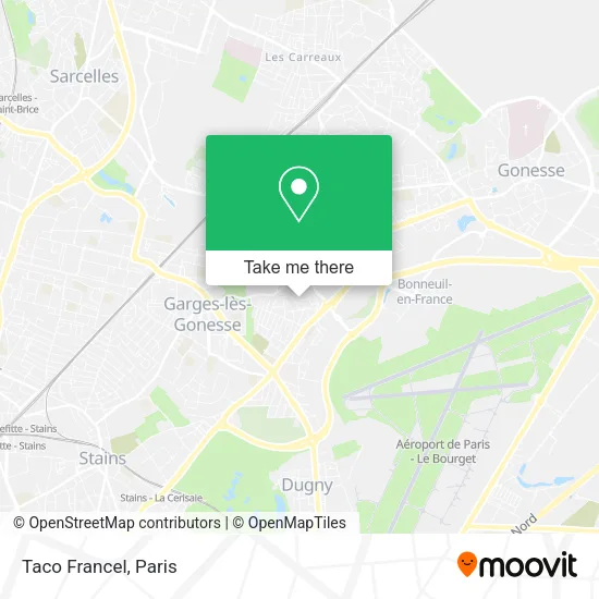 Taco Francel map