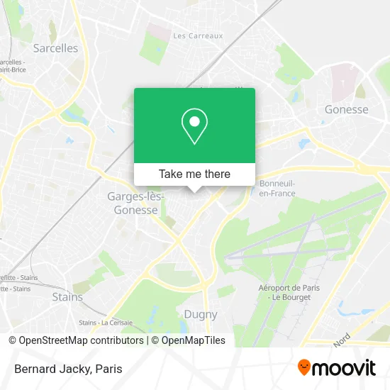 Bernard Jacky map
