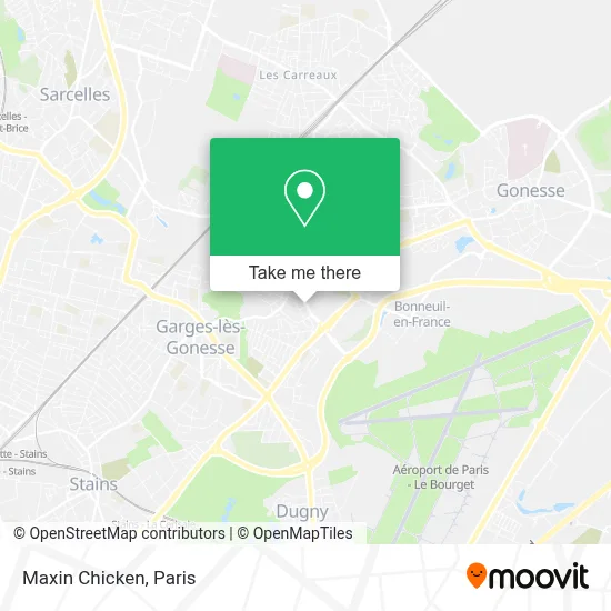 Maxin Chicken map