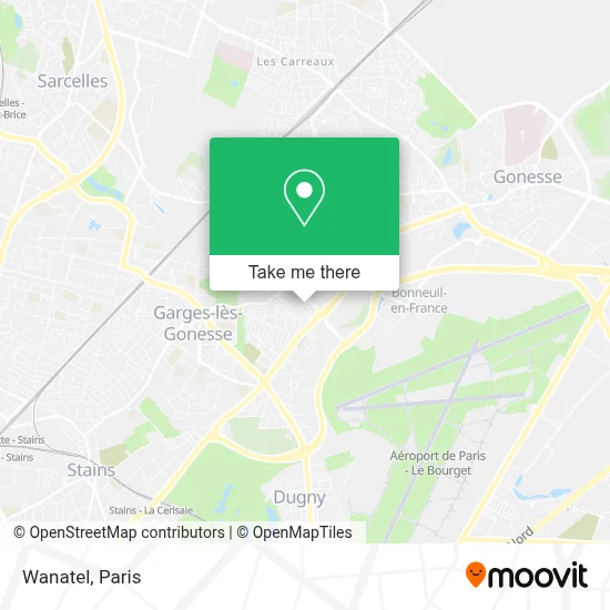 Wanatel map