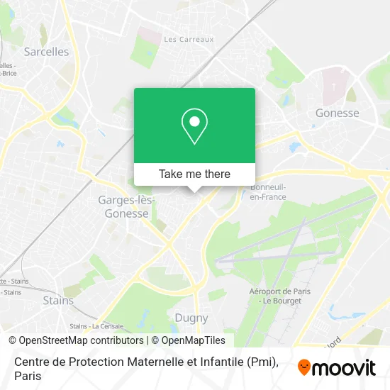 Centre de Protection Maternelle et Infantile (Pmi) map