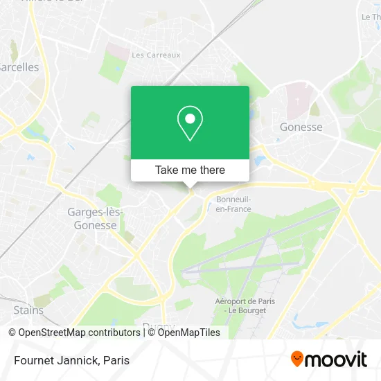 Fournet Jannick map