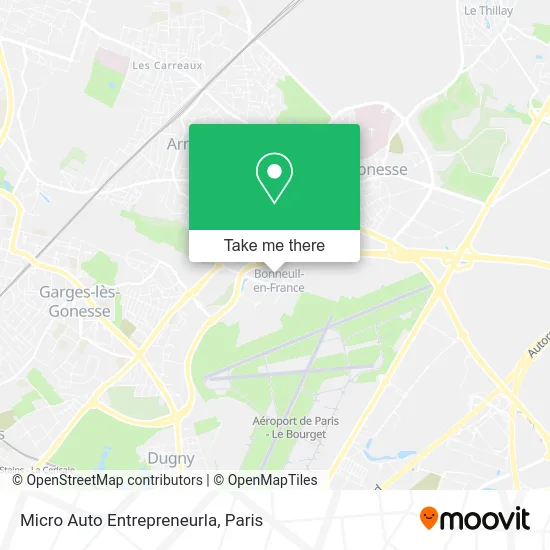 Micro Auto Entrepreneurla map