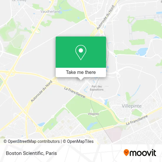 Boston Scientific map