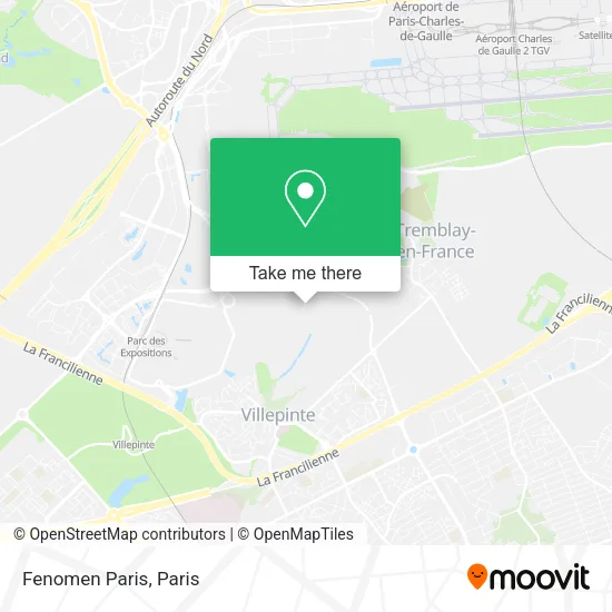 Fenomen Paris map
