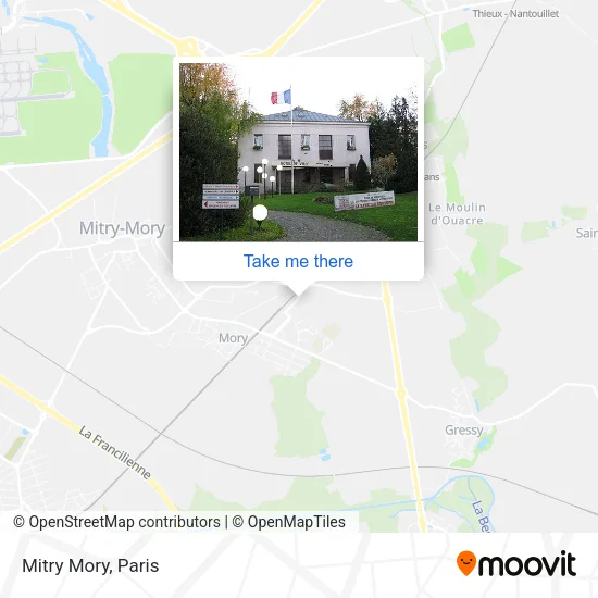 Mitry Mory map