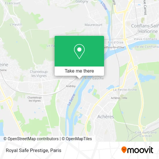 Royal Safe Prestige map