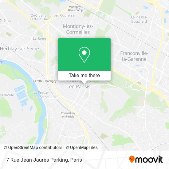 7 Rue Jean Jaurès Parking map