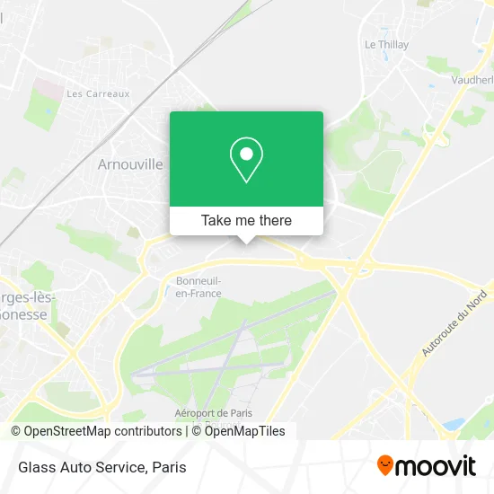 Glass Auto Service map
