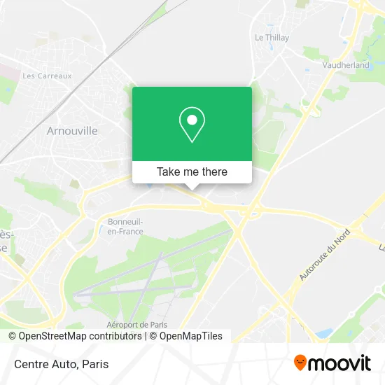 Centre Auto map