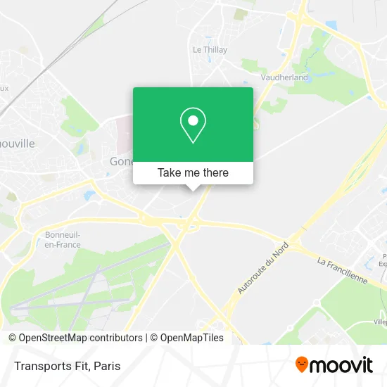 Transports Fit map