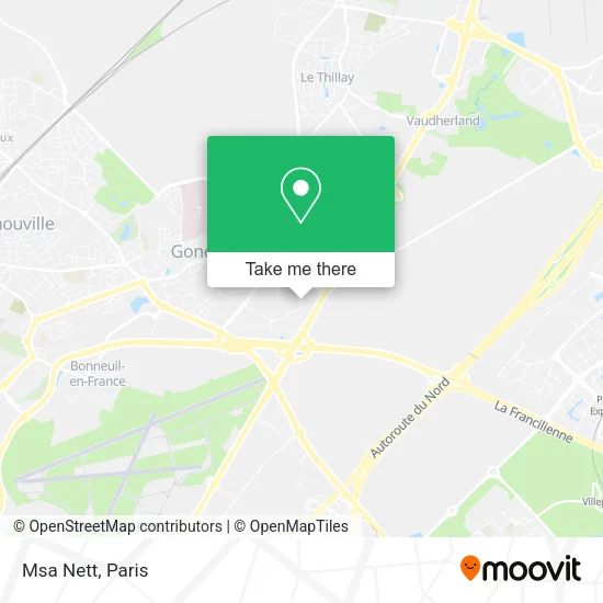 Msa Nett map