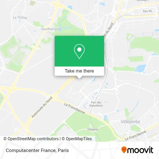 Computacenter France map