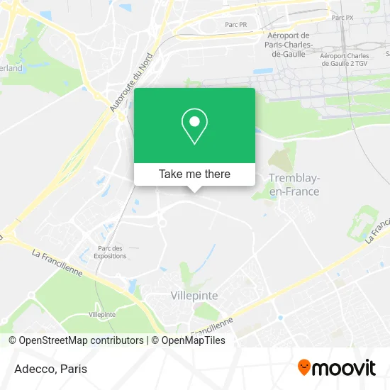 Adecco map