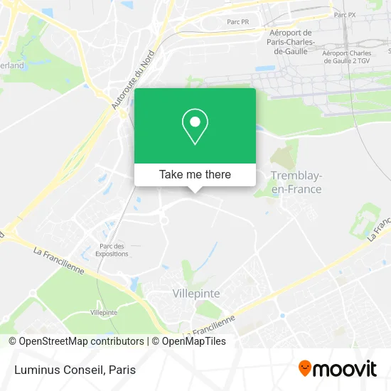 Luminus Conseil map