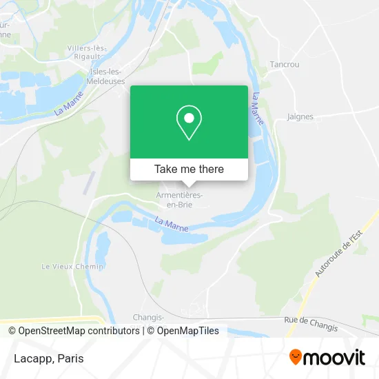 Lacapp map
