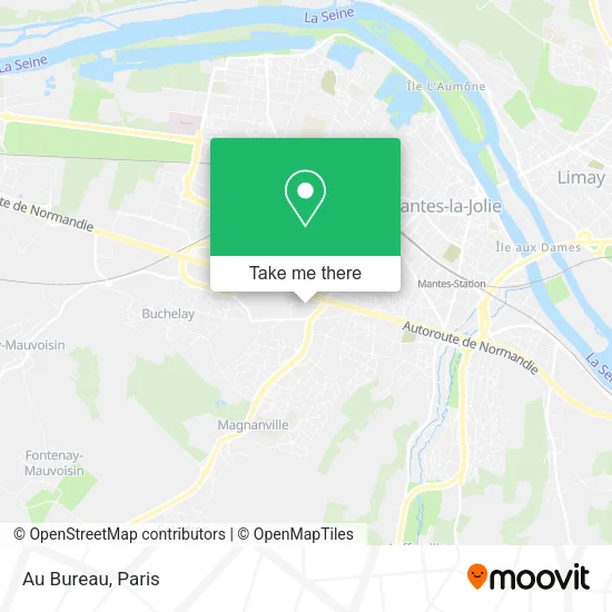 Au Bureau map