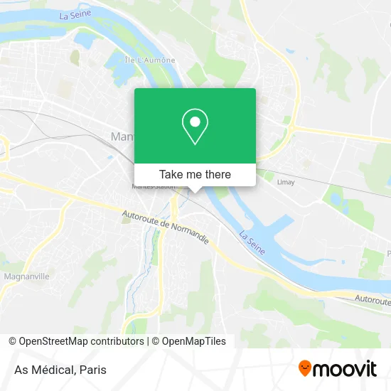 As Médical map