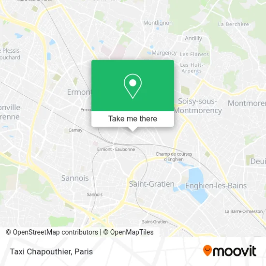 Taxi Chapouthier map