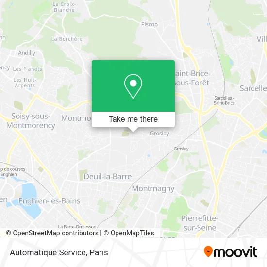 Automatique Service map