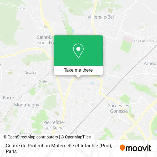 Centre de Protection Maternelle et Infantile (Pmi) map