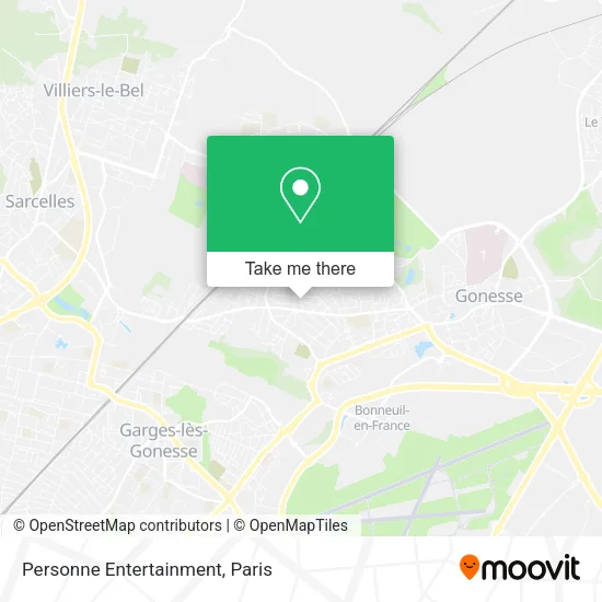Personne Entertainment map