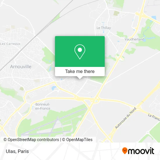 Ulas map
