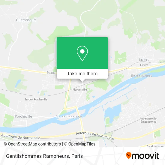 Gentilshommes Ramoneurs map