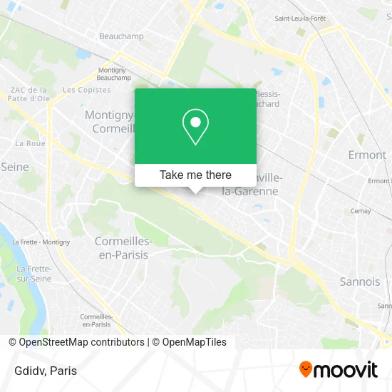 Gdidv map