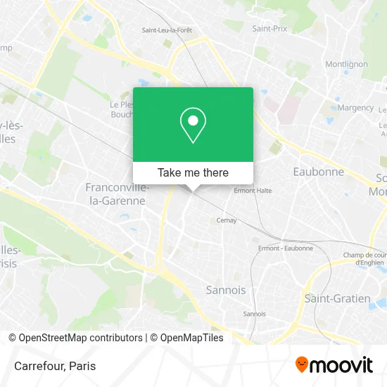 Carrefour map