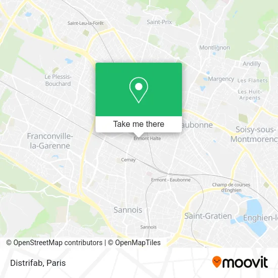 Distrifab map