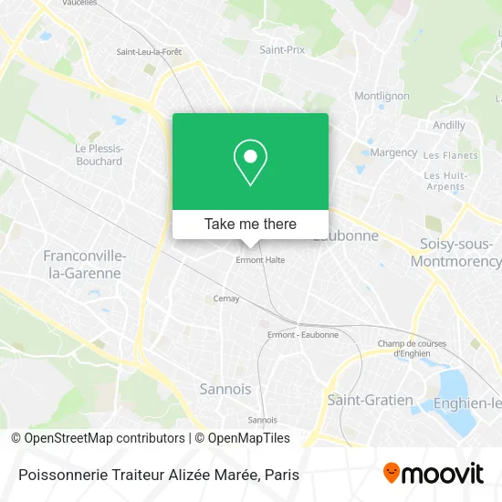 Poissonnerie Traiteur Alizée Marée map