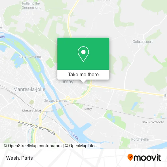 Wash map