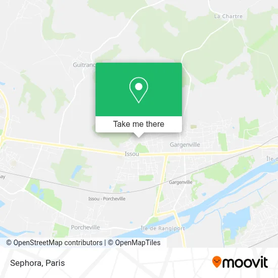Sephora map