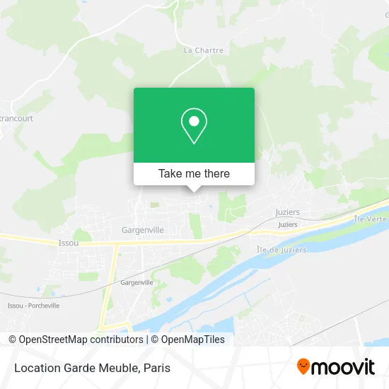 Location Garde Meuble map