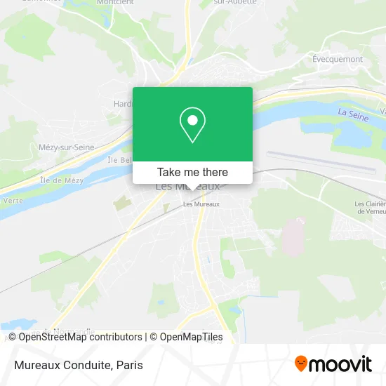 Mureaux Conduite map