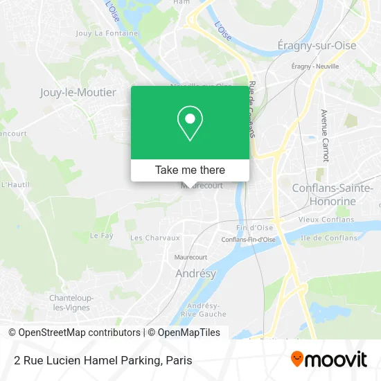 2 Rue Lucien Hamel Parking map
