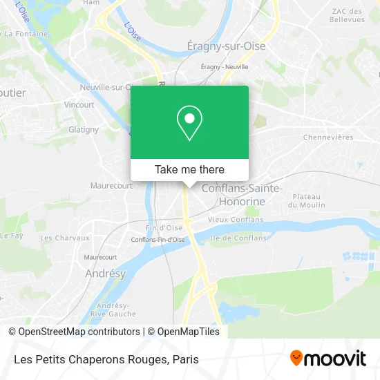 Les Petits Chaperons Rouges map