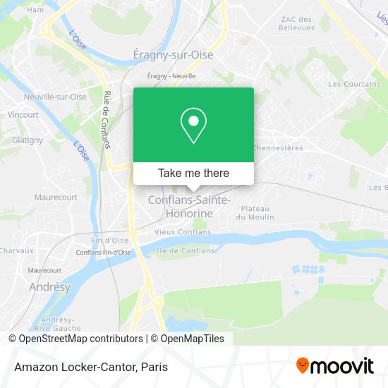 Amazon Locker-Cantor map
