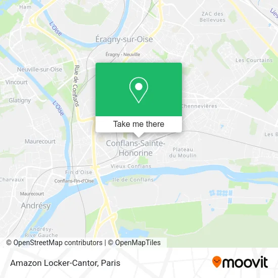 Amazon Locker-Cantor map