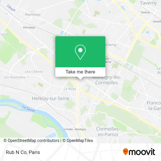 Rub N Co map