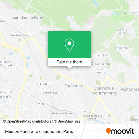 Maison Funéraire d'Eaubonne map