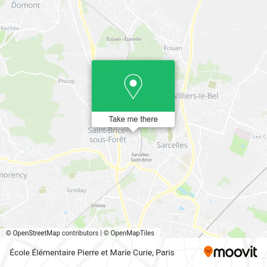 École Élémentaire Pierre et Marie Curie map