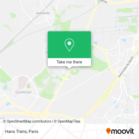 Hans Trans map