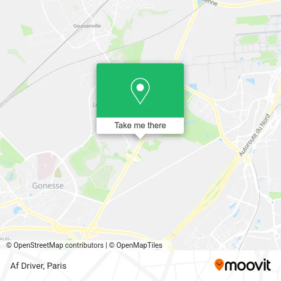 Af Driver map
