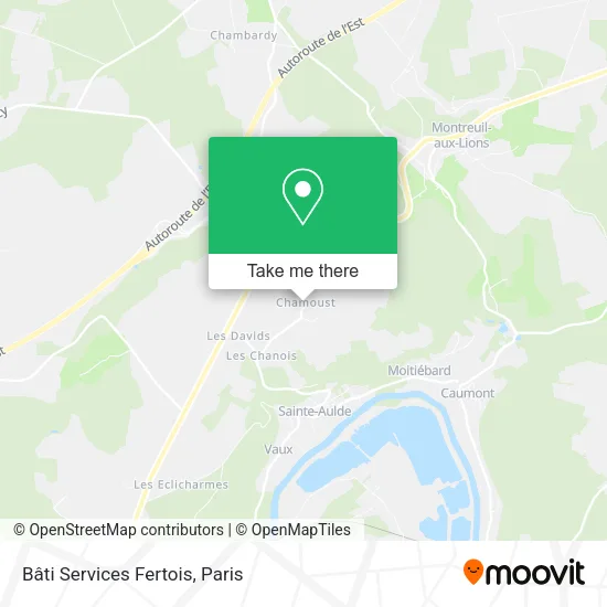 Bâti Services Fertois map