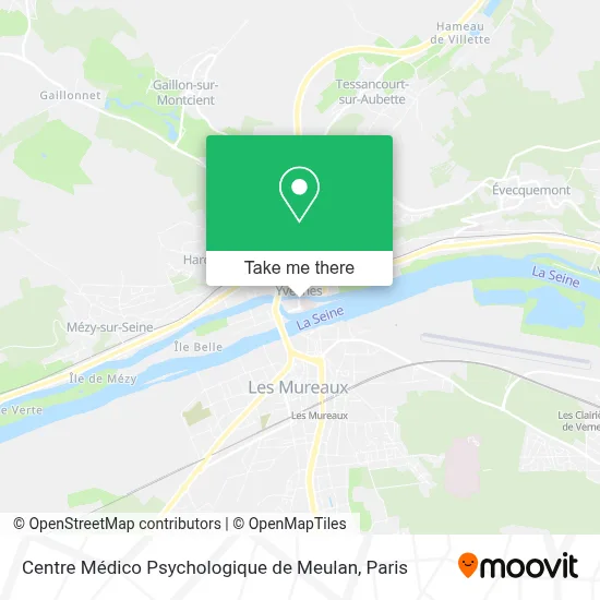 ¿Cómo llegar a Centre Médico Psychologique de Meulan en Meulan-En ...